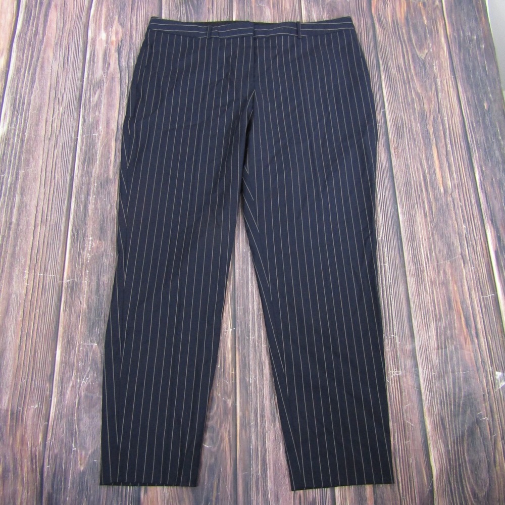 Hugo Boss NEW NWT Mens Dieselstrasse 12 Wool Pants Black Striped